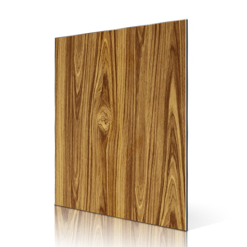 RC209-W Yellow Teak acp panel board