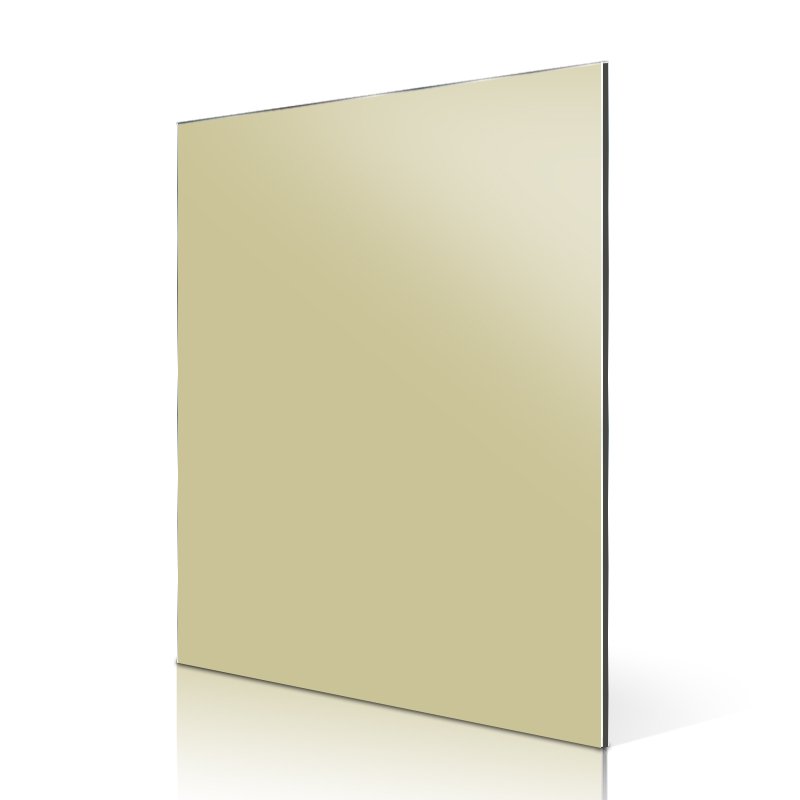 AL91-R High Light Apricot aluminum composite panel price