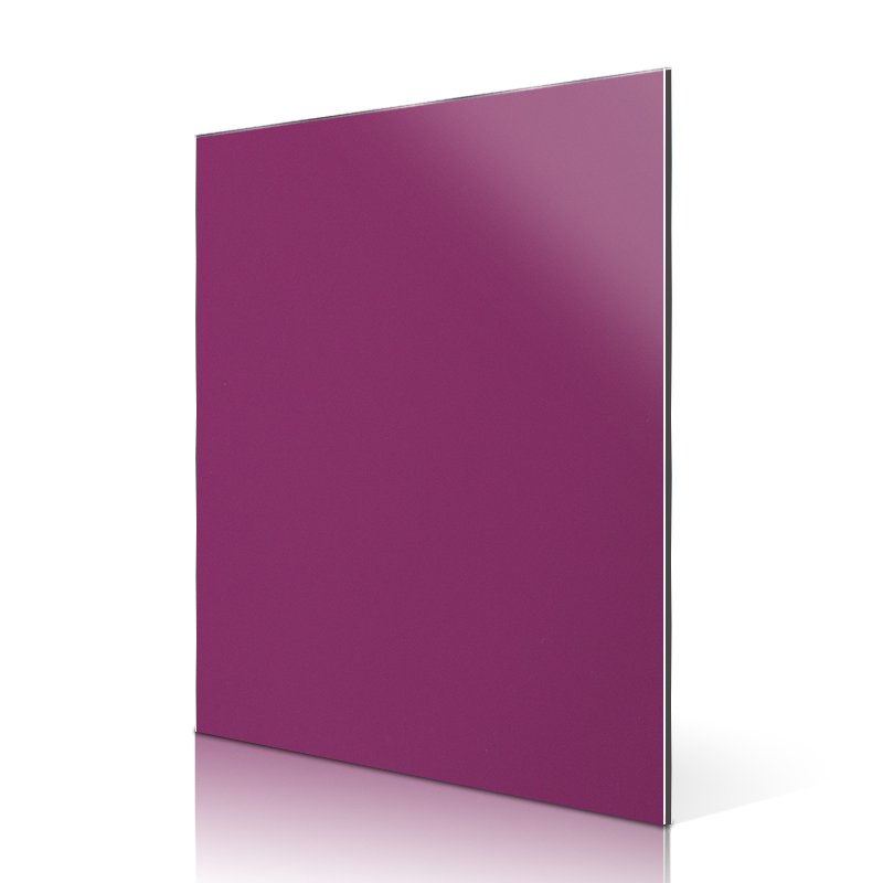 AL213-R High Light Purple Pink aluminium composite sheet