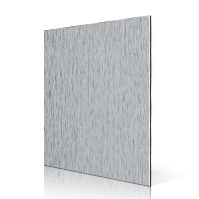 AL06-B Brush Silver aluminium composite cladding